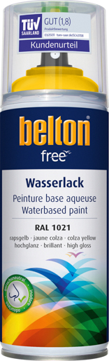 Kwasny Belton Free HGL 400 ml RAL 1021 Rapsgelb 332002